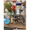 Image 1 : Aerosols, Shakers, Depression Glass Pitcher
