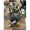 Image 1 : Brass Horns, Candlesticks, Train Transformers