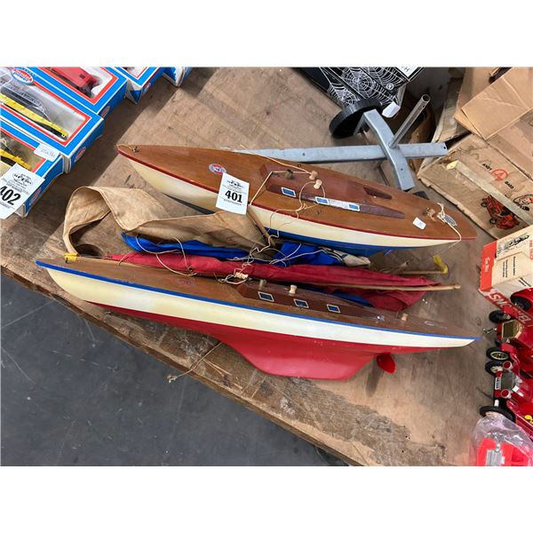 Model Sailboats, Trailer
