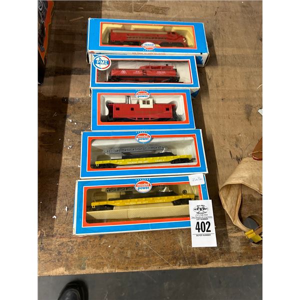 5-PMI Ho Scale Train Cars - 5 X $