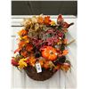 Image 1 : Ornate Fall Wall Hangning Basket
