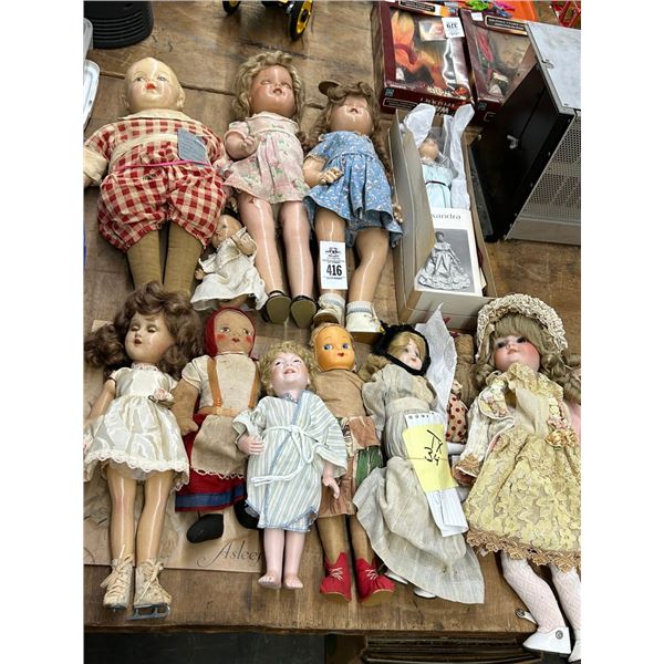 Asst. Vintage Dolls - 12