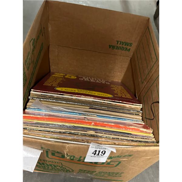 Vintage Vinyl Record Albums