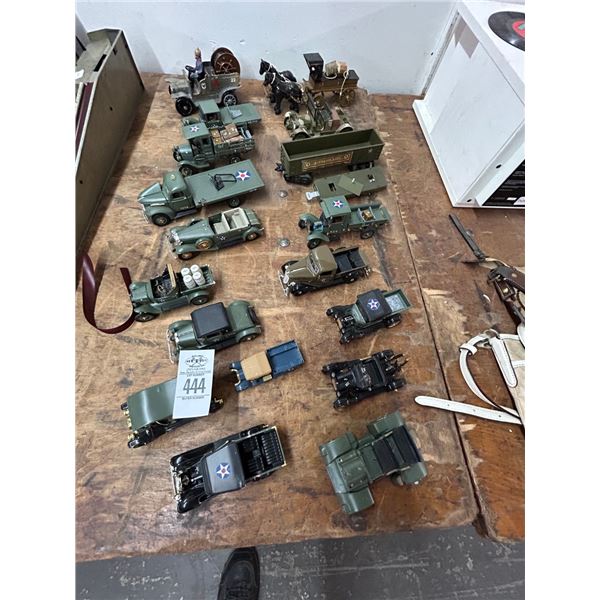 18-Military Die Cast Car/Truck - 18 X $