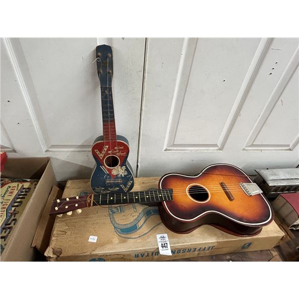 Jefferson Acoustic Guitar, War Plane Guitar