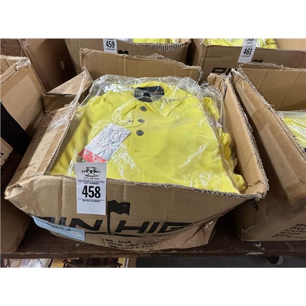 15-Pin High New Men's Polo Golf Shirt - Yellow - 15 X $