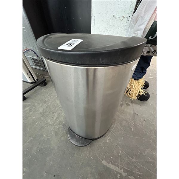SS Foot Op Waste Can