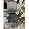 Image 1 : Black Secretarial Armchair - Some Damage