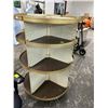 Image 1 : Round 4 Sided Rolling Merchandiser