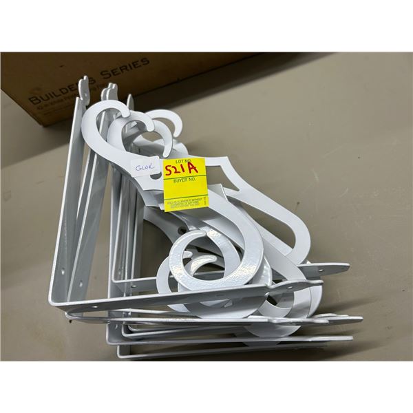 New Ornate Corner Shelf Bracket - 8