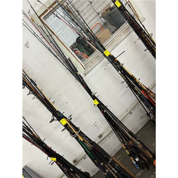 Lot of Fishing Poles