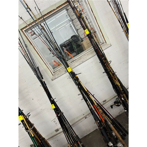 Lot of Fishing Poles