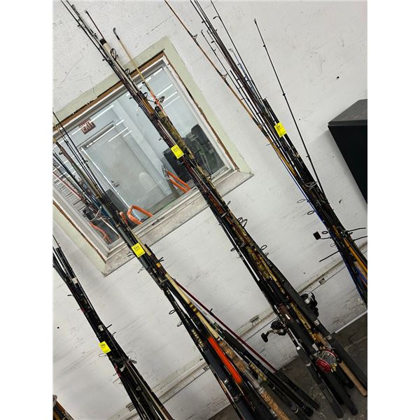 Lot of Fishing Poles