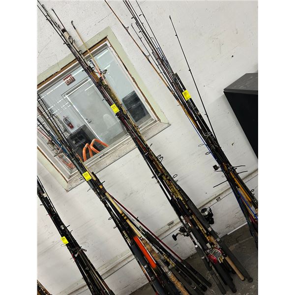 Lot of Fishing Poles