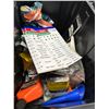 Image 2 : Lidded Tote w/Asst. Marine Supplies