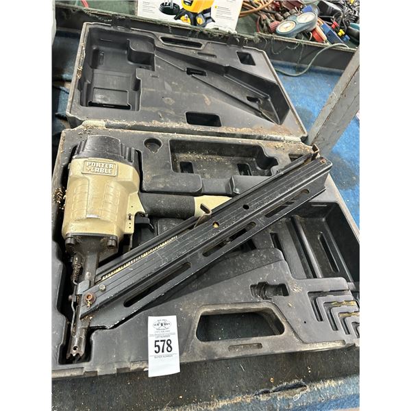 Porter Cable Air Nail Gun w/Case