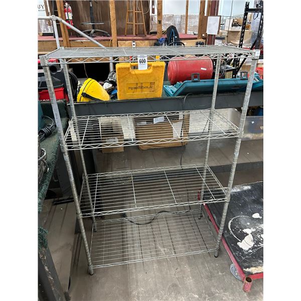 Wire 4 Shelf Storage Rack
