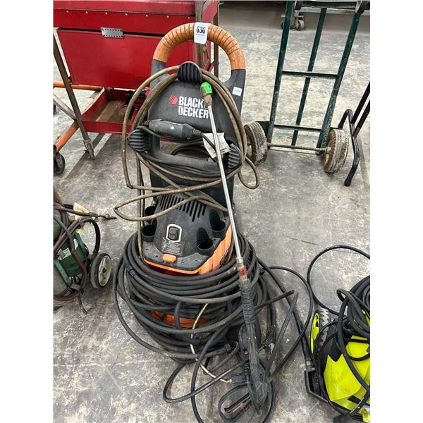 B & D Portable Electric Pressure Washer