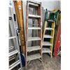 Image 1 : Orange FG Double Sided  6'  Stepladder