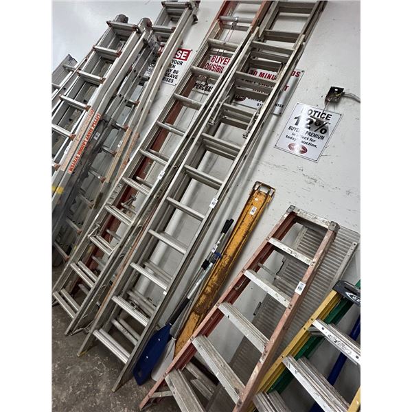 Alum. Approx.  20'  Ext. Ladder
