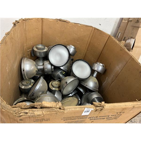 Industrial Warehouse Light Fixtures - Approx. 40