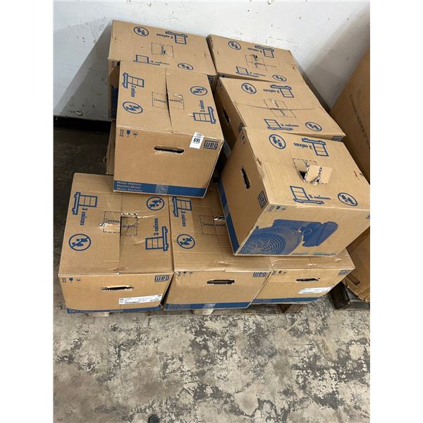 12-Weg New 5 HP Industrial Electric Motor - 12 X $