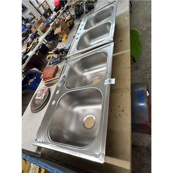 SS Double Kitchen Sinks - 2