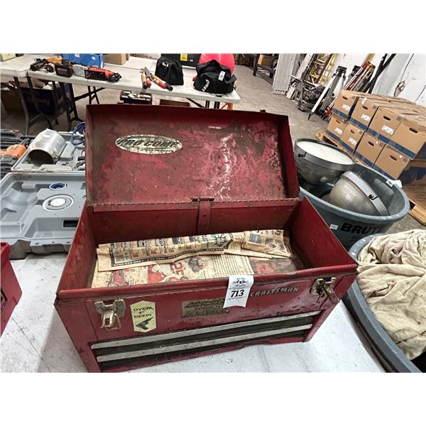 Craftsman Red Toolbox