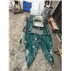 Image 3 : Outcast Inflatable Pontoon Float Boat w/Seat/Platform and Lidded Container