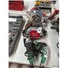 Image 1 : Ridgid Circular Saw, Hitachi Electric Grinder, Drill