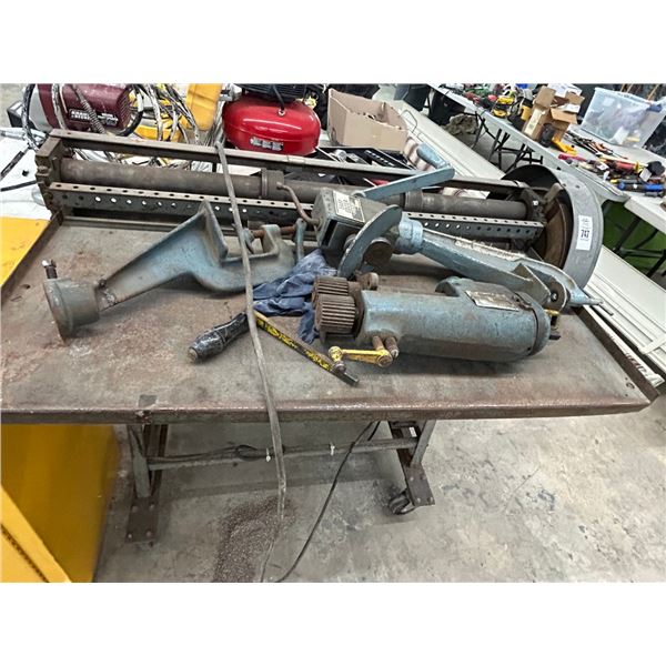 Sheet Metal Roller, Easy Edger Clamp, Accessories