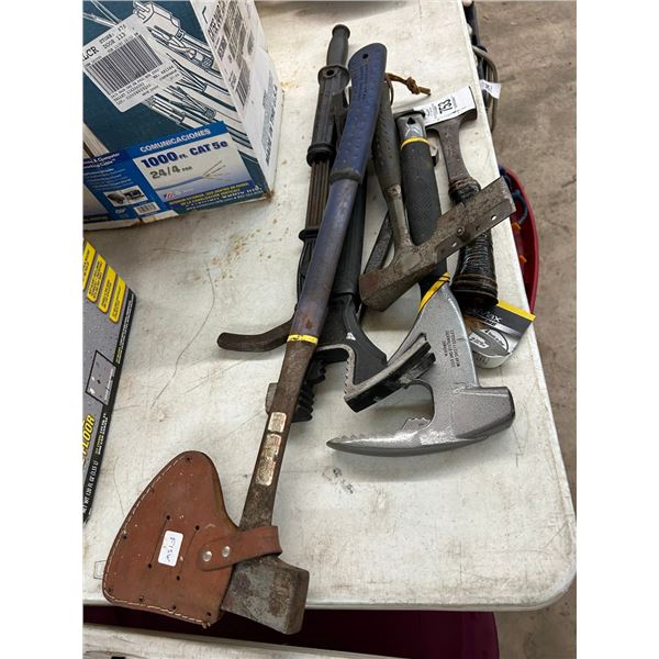 Hatchets, Pry Bars