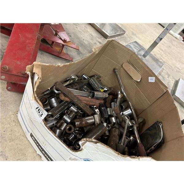 Box w/Asst. Wrenches and Sockets