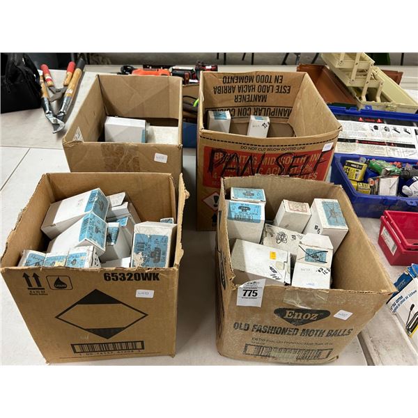 Boxes 4 w/Electrical Hardware