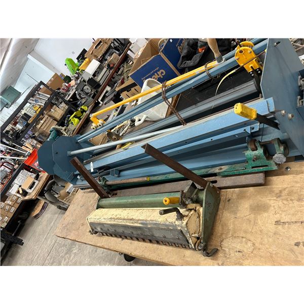Sheet Metal Roller, Small Finger Brake