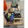 Image 1 : Foot Pump, Hole Saws, Forstner Bits, Spray Wand, Tree Pruner