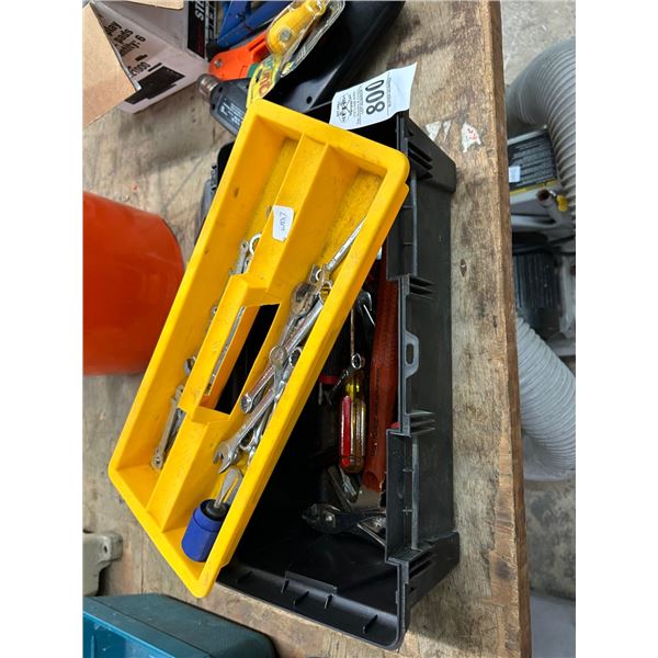 Small Toolbox w/Asst. Tools and Wrenches