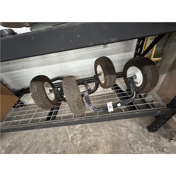 Cart Wheels, Handle