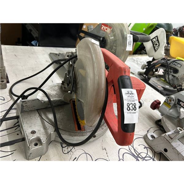 Small Red Miter Saw
