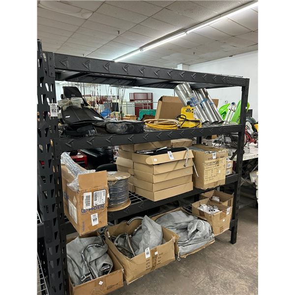 HD  4 Shelf Storage Rack w/Waterfall Decking