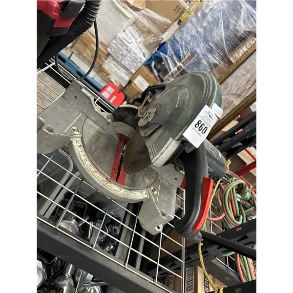 Black Electric Miter Saw