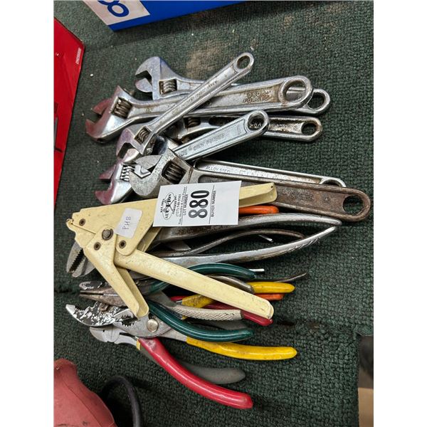 Crescent Wrenches, Pliers, Snips