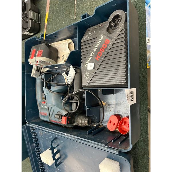 Bosch 11524 Cordless Demo Hammer Battery Charger and Case