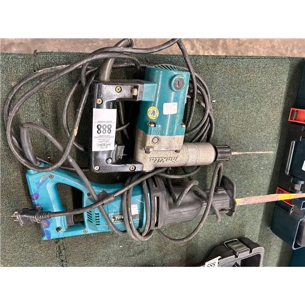 Makita Electric Sawzall, Heavy Duty Electric Rotary Hammer