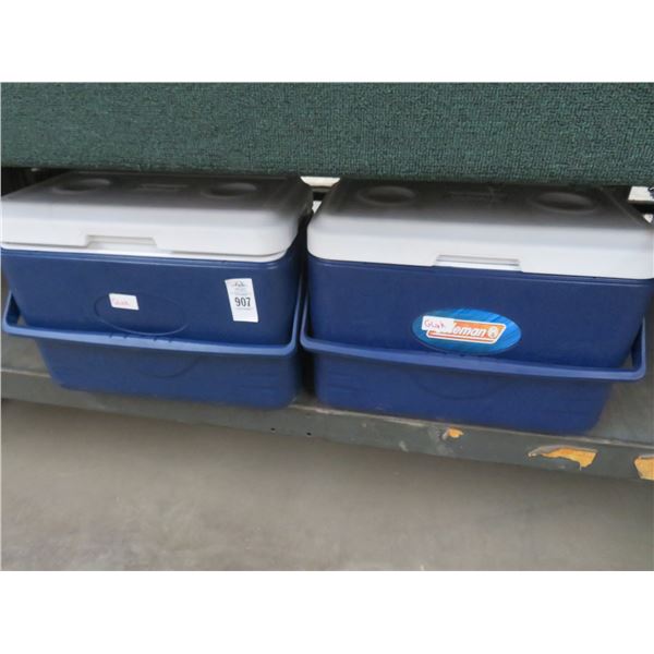 Coleman Navy Blue Coolers - Pair