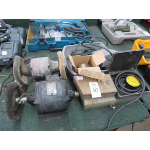 Orbital Buffers, Drill Index, Dial Gauge, Soldering Gun
