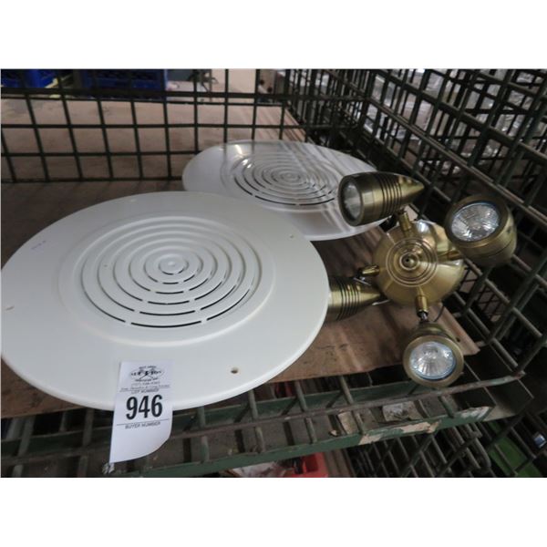Ceiling Mount Speakers, Fan Light Kit