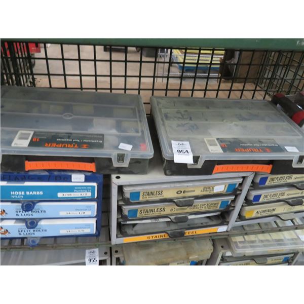 Hardware Bins on Shelf