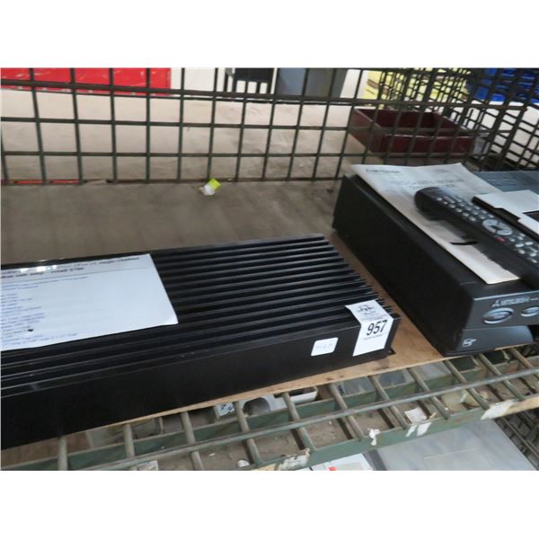 Large Amp, 4 Head VCR