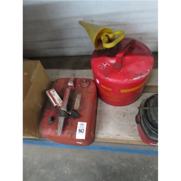 Metal Fuel Cans - 2